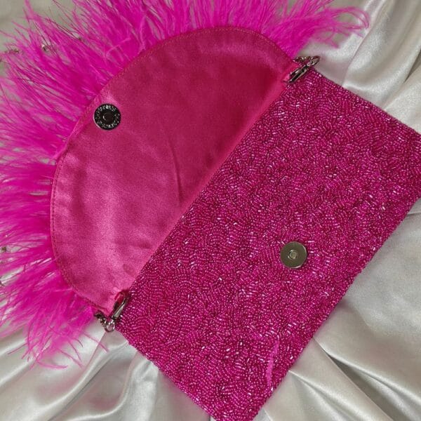 Anamta Feather Fuschia - Image 2